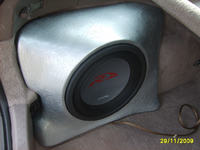 Alpine SWR-1222D, closed z żywicy - fotki