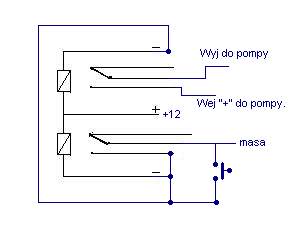 Odcięcie w TDI na dwóch przekaźnikach JZC-4123