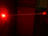 Czerwony laser mocy, wskaźnik laserowy [Małe, a cieszy]