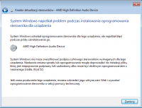 Realtek HD Audio przestał działać + błąd przy instalacji sterownika Realtek HD Audio przestał działać + błąd przy instalacji sterownika