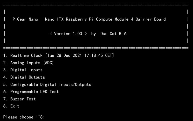 PiGear Nano - płytka nośna Nano-ITX Raspberry Pi CM4 z wejściem 7-30 V