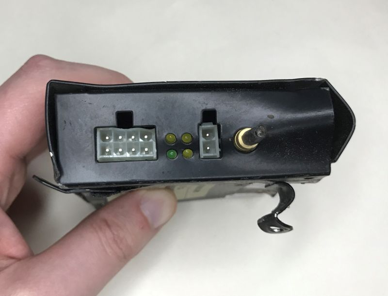 Railway GPS module made by a Polish company - construction and interior