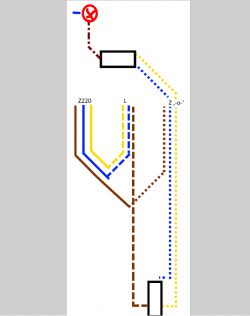 Jak zmienić przełącznik schodowy na elektroniczny (zwykły)? (schemat) Jak zmienić przełącznik schodowy na elektroniczny (zwykły)? (schemat)