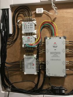 Zbiorcza instalacja antenowa w kamienicy - dodatkowy satelita