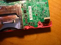 nintendo DSI - zerwane gniazdo do laczenia tasmy panelu dotykowego