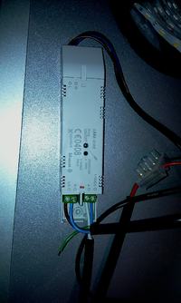 Moeller X-Comfort relay and LED strip dimming - how to switch EMC YT 210 safely?