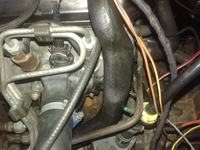 Golf MK2 1.9 TD AAZ - Kable do świec żarowych i wentylatora chłodnicy