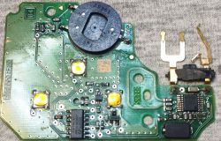 Renault Megane II - Karta/Pilot brak elementów SMD