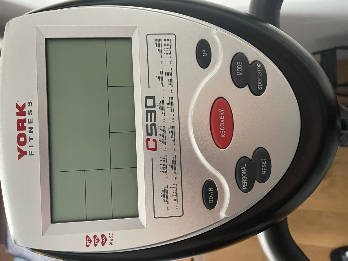 Rower stacjonarny York C530 - terkotanie z silnika krokowego, co sprawdzić?