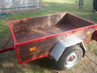 Jak wycenić niedokończoną przyczepkę samochodową 170x110 cm?