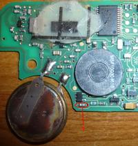 Renault Laguna II - Identyfikacja elementu karty-kluczyka