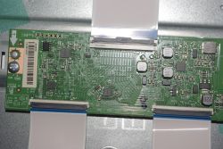 Hisense 65U6NQ - pionowe pasy i żółty proszek przy matrycy, zalanie czy COF?