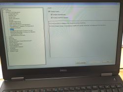 Dell E5570 - Długie ładowanie BIOS przy starcie z SSD XPG SX6000