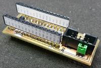 Adapter z Atmega32 w obudowie TQFP-44 do płytek stykowych Adapter z Atmega32 w obudowie TQFP-44 do płytek stykowych