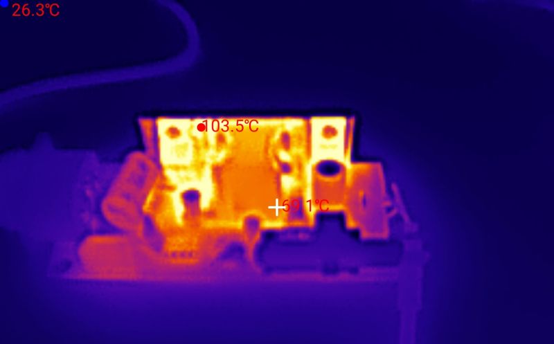Thermal imaging. A universal workshop power supply for testing laptops for just 45 zlotys?