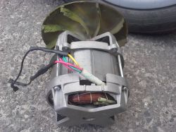 Silnik do kosiarki 1200 W - brak wyłącznika odśrodkowego dobór kondensatora