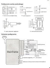 Sterownik zamka central.BX10 - Brak napięcia wychodzącego na siłownik bagażnika.