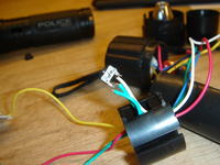 Paralizator latarka Police 75W - jak podłączyć urwany przewód?