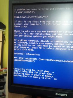 Komputer po dłuższym nieuruchamianiu dosłownie 2 czy 3 dni wyrzuca bluescreen