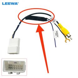 Toyota Avensis T27 i radio Junsen X7 Pro. Kamera cofania - podłączenie.