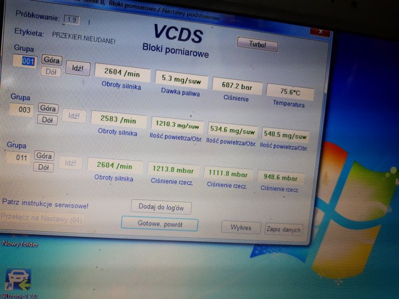 Audi A8 D3 4.2TDI 2005 - Błędy przepływomierzy, poddymianie i drgania na jałowym biegu