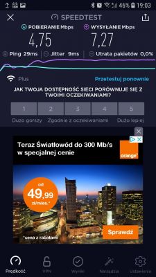 Antena Mimo LTE 4G LTE słaby sygnał, w złą pogodę.