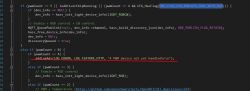 Code snippet in an editor with a highlighted error message line related to handling 4 PWM.