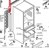 Bosch KGV2604 - Brak wężyka skroplin (Bosch Cooler)