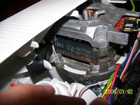 BOSCH SRV 3303 - Silnik pompy myjącej oraz układ sterujący