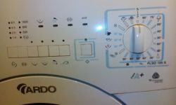 Ardo FLSO 105S - 3 mignięcia lampki po wymianie filtra i modułu, co spalone?