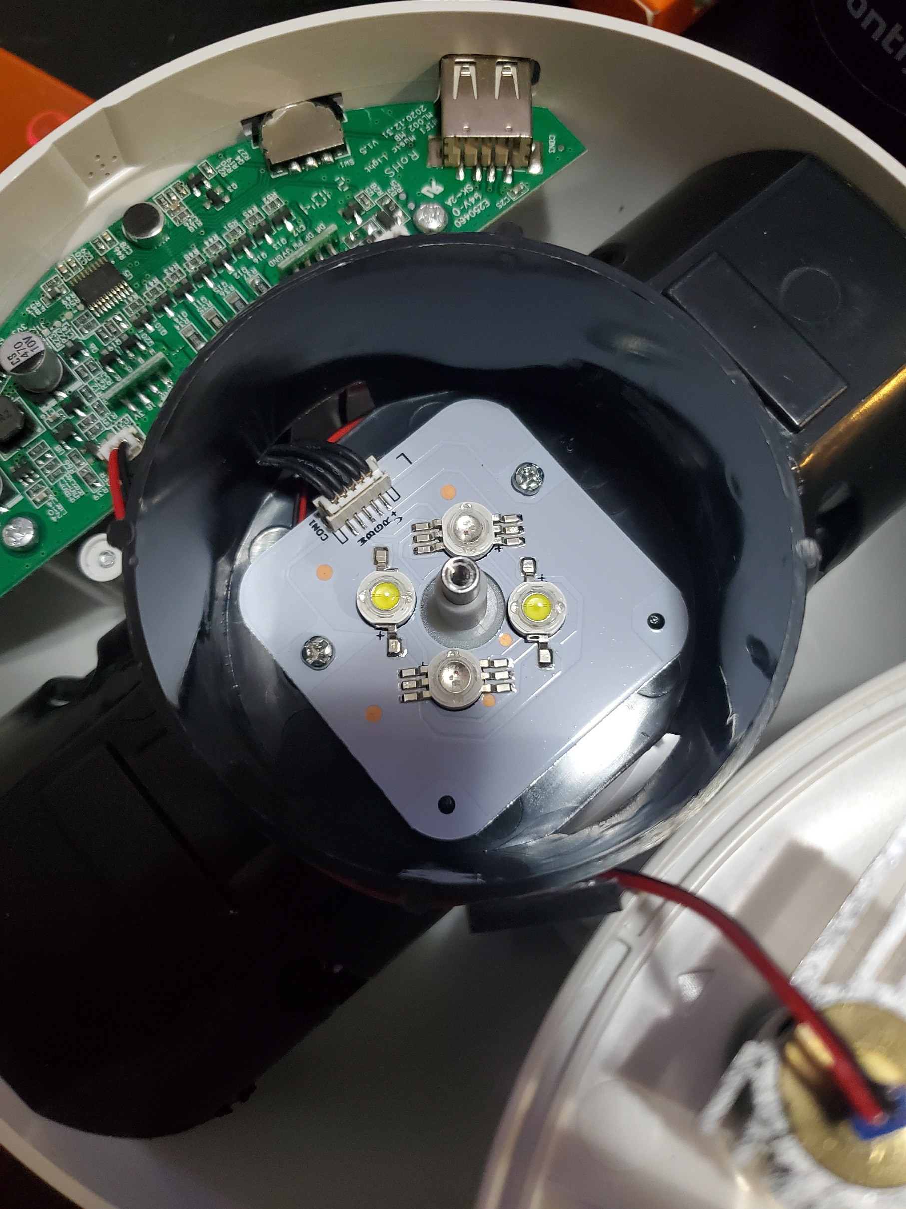Dodanie światła projektora Tuya BL-XK01 Star do OpenBeken: konfiguracja ...