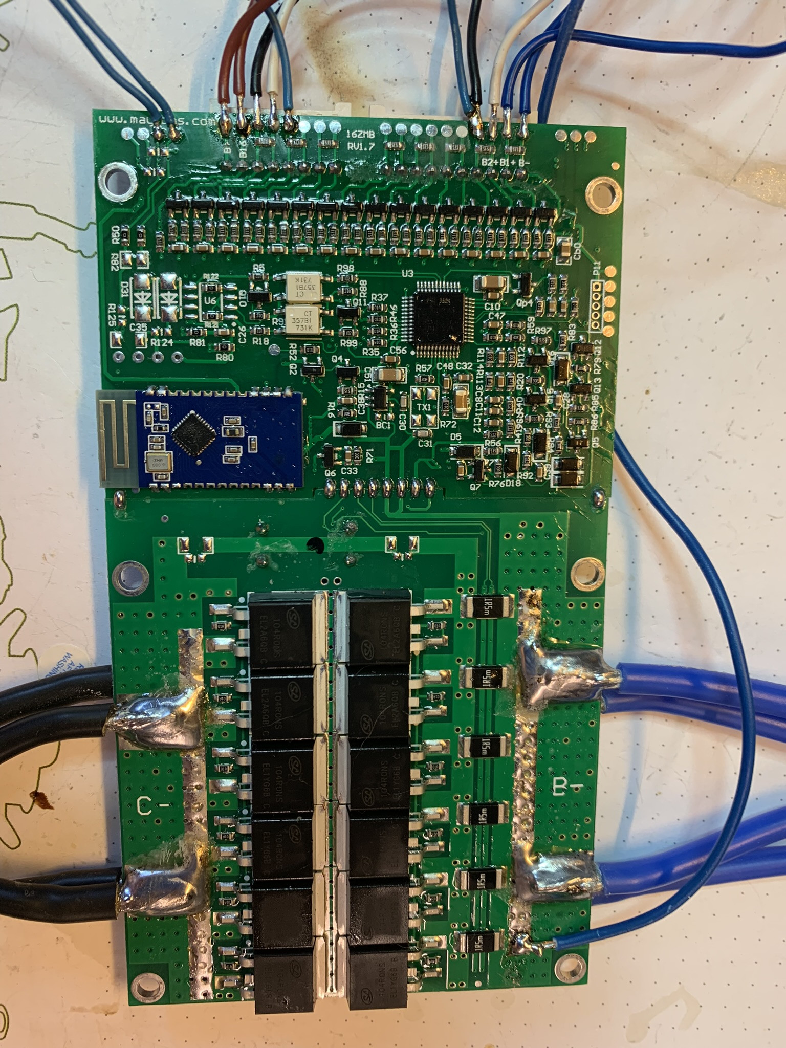 ANT BMS Nawiązanie komunikacji przewodowej CAN, RS485, UART
