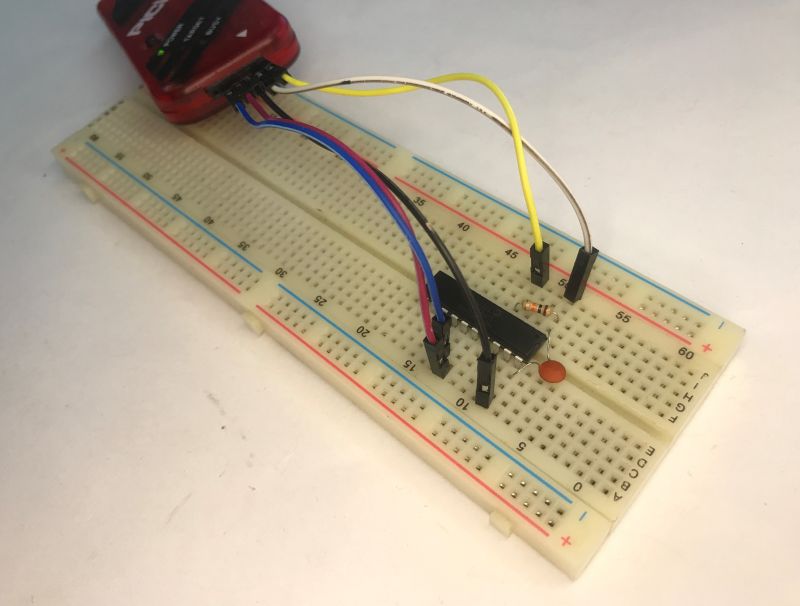 PIC16LF1459 tutorial - USB HID support in the free SDCC compiler - LED, mouse and keyboard