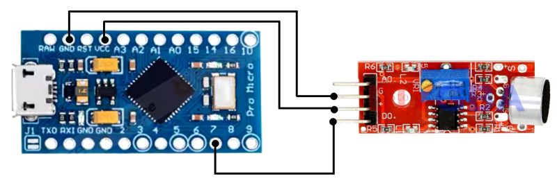 Klawiatura bez klawiszy - dźwiękowy transfer danych na komputer z Arduino Micro
