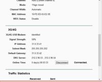 Router TP-Link MR3220 i modem Huawei E398 - brak internetu po ponownym podłączeniu