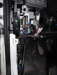 Fiat Fiorino 2012 1.3 Mjet - Schemat instalacji do tylnych lamp i haka holowniczego