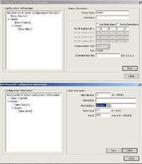 Bradley Kinetix 300 zadawanie parametrów przez scada xgt infou