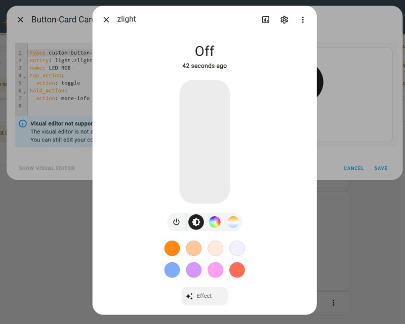 Home Assistant Community Store and Button-Card tutorial – custom buttons on the HA dashboard