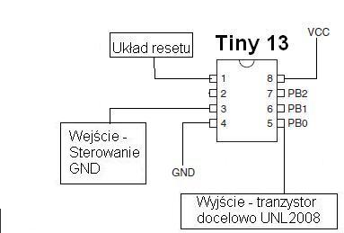 ATMEGA8 powolne rozjasnianie LED