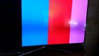 Samsung UE65F6400 TV - Dark, less bright image at 1/3 height of screen Samsung UE65F6400 TV - Dark, less bright image at 1/3 height of screen