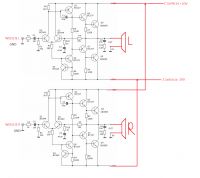 Audio Amplifier on Transistors: Stereo Conversion, 2x17V Toroid Transformer & 2M Capacitor Marking
