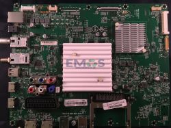 Płyta główna 715G7776-M01-B00-005K z elementami złącz AV, HDMI i radiatory