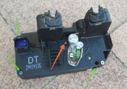 Astra G - Siłowniki centralnego zamka w tylnych drzwiach