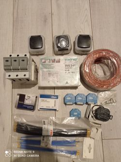 [Sprzedam] Sprzedaż elektrycznych akcesoriów: rozdzielnice, kable, czujki, wyłączniki