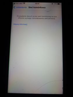 Iphone 7 nie znajduje sieci - uszkodzony baseband, wymiana PMD bez efektu