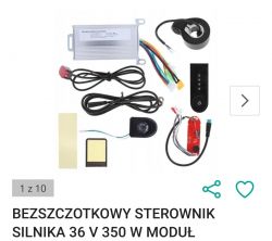 Chiński zestaw naprawczy do hulajnogi elektrycznej nie współpracuje z hamulcem od hulajnogi