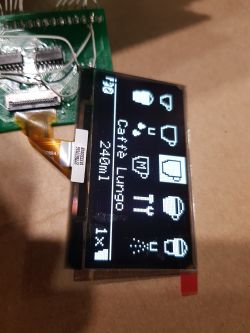 NIVONA Caferomatica 830 Coffee Machine: Damaged Display Repair, AliExpress Replacement