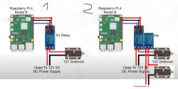 ESP32: control of 2 locks with application, wiring diagram, power supply, communication ESP32: control of 2 locks with application, wiring diagram, power supply, communication