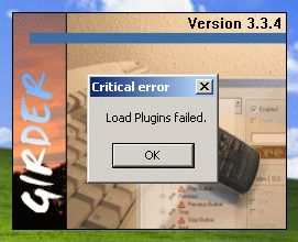 Klient sieci MS + Critical error (Load Plugins failed) Klient sieci MS + Critical error (Load Plugins failed)