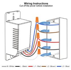 [BK7231N/CB3S] Filohome FL-M3 3 gang Smart Switch template/flashing guide